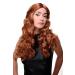WIG ME UP - GFW1840-130 ladies wig straight parting voluminous curls red long