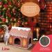 LiBa Cardboard Holiday Cat House with Scratch Pad and Catnip - Christmas Cat Bed and Scratching Toy for Indoor Cats - Buy Online on GoSupps.com