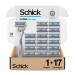 Schick Hydro Dry Skin Razor   Razor for Men with Dry Skin with 17 Razor Blades razor Razor & 17 Refills