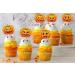 Glitter Pumpkin Cupcake Topper Halloween Dessert Cupcake Toppers Halloween Party Decorations Horror Pumpkin Cupcale Decoration Set of 18. - Buy Online on GoSupps.com