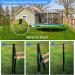 Uekars Heavy Duty Trampoline Stakes - Set of 4 | Corkscrew Shape Steel Anchors for Trampolines, Tents, and Swing | Ground Wind Stake with Belt Straps - Buy Online on GoSupps.com