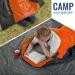 VENTURE 4TH Backpacking Sleeping Bag - Lightweight Warm & Cold Weather for Adults, Kids, Couples - Ideal for Hiking, Camping & Outdoor Adventures - XXL Double Size 4.5lbs | Orange/Gray - Buy Online on GoSupps.com