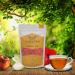 TeaNOURISH Guava Magic Herbal Tea | CAFFEINE-FREE | Refreshing and Fruity | 100% Natural Guava Mango Apple Hibiscus & Rose Petals | Brew Hot or Iced Tea - 3.53oz/100g Guava Magic 100g Pack - Buy Online on GoSupps.com