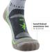 Blister Resist Performance Quarter Athletic Running Socks - Large Mink/Grey | 1 Pair for Men and Women - Buy Online on GoSupps.com