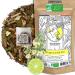 Ascenbio Vergers d'Et Rooibos Citron BIO PUR Tisane Rafraichissante Relaxation D tox 30 sachets mousselines Pr par et conditionn en France Emballage biod gradable