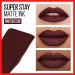 Maybelline New York SuperStay Matte Ink Un-nude Liquid Lipstick | Long-Lasting Color & Comfort | 0.17 oz International Shipping Available - Buy Online on GoSupps.com