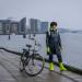 Waterproof Bicycle Helmet Cover | Windproof & Reflective Rain Protection - Black - Buy Online on GoSupps.com