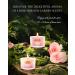 TRINIDa Rose Garden Collection Scented Candles Gift Set for Emotional Relaxation - 4 Pink Votive Candles - Buy Online on GoSupps.com