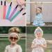 FROG SAC 5 Lace Headbands for Girls - Adjustable Non-Slip Elastic Headwraps - Cute Hair Accessories for Kids - Pastel Lacy Design - Birthday Party Favors - Buy Online on GoSupps.com