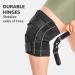 BraceAbility Plus Size Knee Brace with Hinges - Bariatric Compression Support (8XL) - Buy Online on GoSupps.com