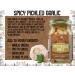 Green Jay Gourmet Spicy Pickled Garlic Cloves - Fresh Garlic Bulbs for Cooking - 16 oz Jar - Buy Online on GoSupps.com