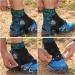 TRIWONDER Reflective Gaiters - UV Protection Trail & Running Gaiters for Men & Women - Orange - Buy Online on GoSupps.com