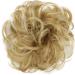 CAISHA by PRETTYSHOP Messy Scrunchie Bun Voluminous Wavy Hairpiece Blond Mix Synthetic Fibres #27H613 - Heat-Resistant | G13AL - Buy Online on GoSupps.com