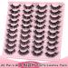 Fluffy Lashes Cat Eye Faux Mink False Lashes Wispy Eyelashes Natural Look Manga Lashes D Curl Fluffy False Eyelashes 3D Volume Fake Lashes 20 Pairs by Newcally Lashes-A - Buy Online on GoSupps.com