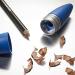 Michael Marcus 3-in-1 Cosmetic Makeup Pencil Sharpener - Travel Friendly & Easy to Clean - Blue - Buy Online on GoSupps.com