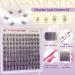 Buy Lash Clusters Kit - Natural D Curl Wispy Eyelash Extensions | 10-16MM with Waterproof Bond & Tweezers - International Shipping - Buy Online on GoSupps.com