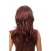 WIG ME UP 90607-35 Half Wig Hairpiece - Classy Long Wavy Braided Headband in Rust Brown - Wild Wetlook Style for International Shipping - Buy Online on GoSupps.com