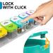 Large 7 Day Pill Organizer - AM/PM Pill Box Case - Weekly Medication Vitamin Organizer - 7 Day Pill Container - Buy Online on GoSupps.com