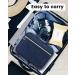 LOVEVOOK Hanging Toiletry Bag - Waterproof Travel Wash Bag with Hook, Large Cosmetic Organizer for Women - Clear, Navy Blue - Buy Online on GoSupps.com