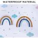 Hbselect 2PC Waterproof Diaper Bag Set | Reusable Zipper Wet Wipes Organizer for Babies & Toddlers | Rainbow Design - Buy Online on GoSupps.com