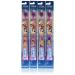 Oral-B Kids Manual Toothbrush featuring Disney's Princess Characters  Soft bristles  6 Count (Pack of 1)