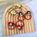 Hey Sis Princess Hair Ties Set - Fine Elastic Ponytail Holders - Tinker Bell Snow White Ariel - Girls Accessories (Princess Set 1) - Buy Online on GoSupps.com