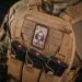 M-Tac Ace of Spades Death Card Tactical Morale Patch - Army Combat Hook Fasteners - Coyote/Black - Buy Online on GoSupps.com