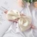 Silk Eye Mask for Women - Fashionable Pink Bow Sleep Mask for a Good Night's Sleep - Buy Online on GoSupps.com
