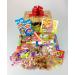 Retro Sweet Box Wicker Effect Hamper Candy