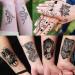 65 Sheets FANRUI Black Tiger Lion Temporary Tattoos | Waterproof Arm Sleeve Tattoo Stickers for Men and Women | Snake Wolf Rose Flower Compass Designs | 3D Skull Owl Fake Tattoos - Long Lasting and Realistic Look - Buy Online on GoSupps.com