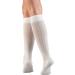 Truform Compression Socks 15-20 mmHg Women's Dress Knee High - Large, White Cable Knit - Buy Online on GoSupps.com