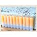 10 Mimosa Lip Balms in Clear Tubes Unbranded Bulk Wholesale