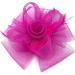 Ladies Feather Fascinator Headband/Clip for Weddings Races Royal Ascot Hair Piece (Hot Pink) - Buy Online on GoSupps.com