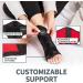 AZMED 2020 Plantar Fasciitis Night Splint - Adjustable, Lightweight, and Breathable Foot Brace for Achilles Tendonitis Relief and Arch Pain Support - Easy to Wear - Fits Most Feet - Black - Buy Online on GoSupps.com