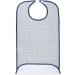 Sensalou Bib Eating Apron for Adults & Seniors | Blue Bib with Catch Pocket - Ideal for Mess-Free Meals | International Shipping - Buy Online on GoSupps.com