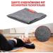 Neo-Olympus Acupressure Mat with Pillow | Coconut & Buckwheat Filling | 7 452 Pressure Points | Video Instructions | Dark Gray Massage Mat - Buy Online on GoSupps.com