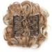 SEGO Hair Extensions - Light Brown to Bleached Blonde Hairpiece Bun for Effortless Updos | Real Hair Hair Tie - Buy Online on GoSupps.com