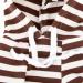 Zweitea Striped Hoodie Shirts for Small & Medium Dogs - Soft Short Sleeve Pet Sweatshirt & Jacket - Buy Online on GoSupps.com