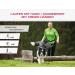 LASALINE Belly Belt for Dog Leash - Perfect for Canicross Dogtrekking & Ski-J ring | Ideal Dog Sports Gear in Black - Buy Online on GoSupps.com