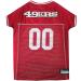 NFL San Francisco 49ers Dog Jersey, Size: X-Small. Best Football Jersey Costume for Dogs & Cats. Licensed Jersey Shirt.