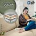 Sinnlein Electric Heating Ceiling Blanket 200x180cm - T V S d GS Checked with 9 Temperature Settings | Cozy Thermal Blanket for Bed & Sofa | Automatic Switch-Off & Timer Display in Light Brown - Buy Online on GoSupps.com