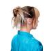 WIG ME UP Hairpiece: synthetic hair scrunchie scrunchy hairband ponytail dark blonde light blonde streaked XJ-7001-16T88