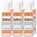 Sebex Medicated Dandruff Shampoo 4 oz - Pack of 6 | Generic for Sebulex - Buy Online on GoSupps.com