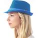 The Hat Depot Crushable Fedora Hat in Turquoise - Large-X-Large - Buy Online on GoSupps.com