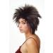 WIG ME UP TYW60473-4 | Short Teased Wild Strands 80s Wave Punk Wig for Women - Dark Brown - Buy Online on GoSupps.com