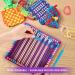 DAI Weaving Loom Kit for Kids and Adults - Potholder Loops Toys - Beginners Knitting Set with Metal Crochet Hooks - Ages 6-12 - Buy Online on GoSupps.com