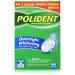 Polident Overnight Whitening Denture Cleanser Tablets - 84 Count