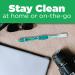 GUM Technique Daily Clean Toothbrush with Quad-Grip Handle & Stay Clean Cap Compact Head & Soft Bristles 3 Toothbrushes Multicoloured Daily Clean 1 count (Pack of 3) - Buy Online on GoSupps.com