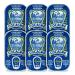 Cocagne Pack de 6 Sardines au naturel 125 g