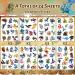 Dragon Temporary Tattoos - 300+ Pieces, 24 Sheets - Dragon Party Favors for Kids and Adults - Buy Online on GoSupps.com